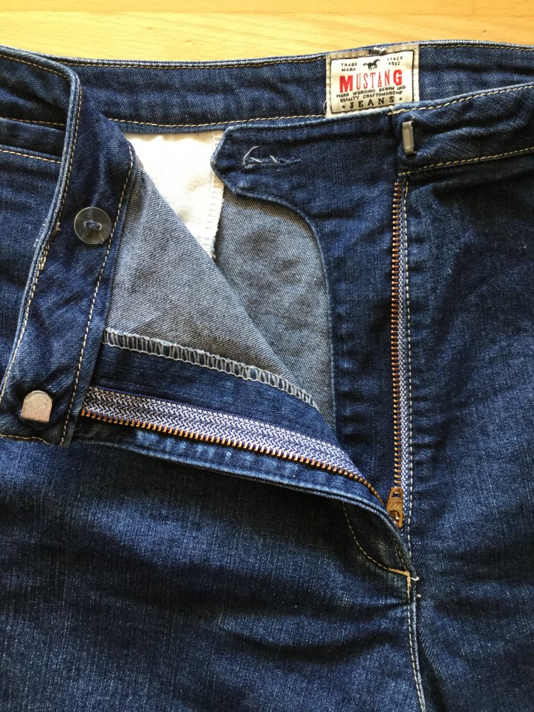 Mustang 3/4 Jeans Sommerjeans
