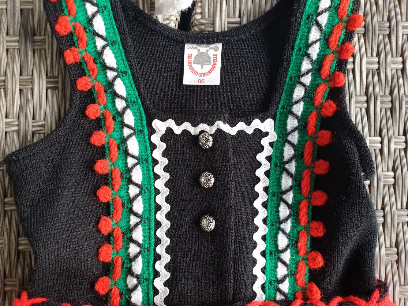 Dirndl Kinderdirndl Tracht Kindertracht Vintage Mädchendirndl