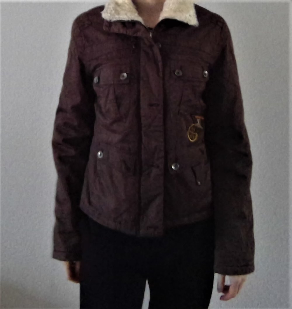 Braune Übergangsjacke von Only