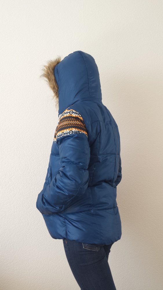 Warme Winterjacke