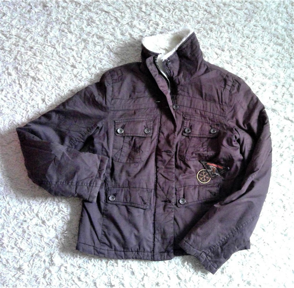 Braune Übergangsjacke von Only