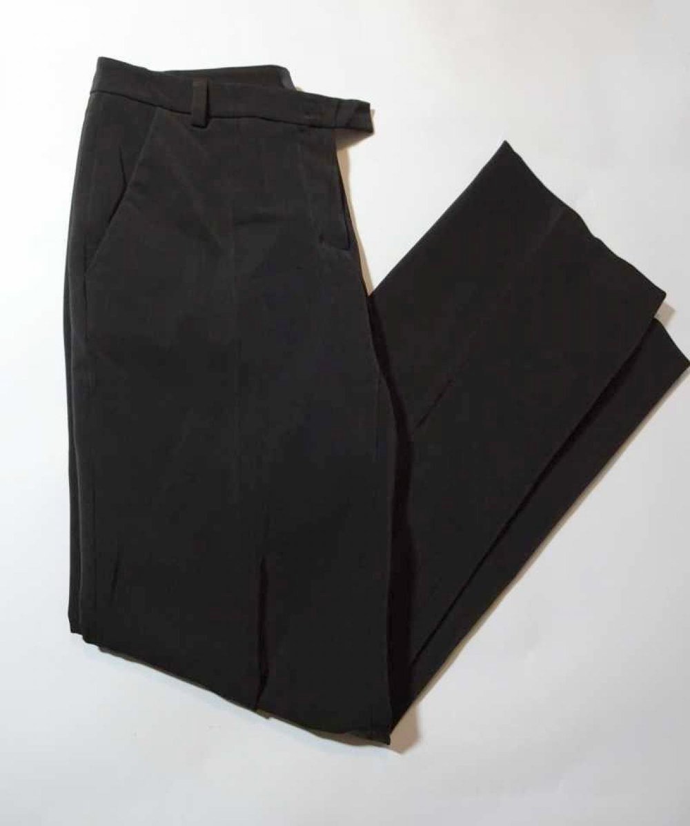 Dunkelbraune Hose Bootcut Stretch Anzughose Gr. 36 Gr. S