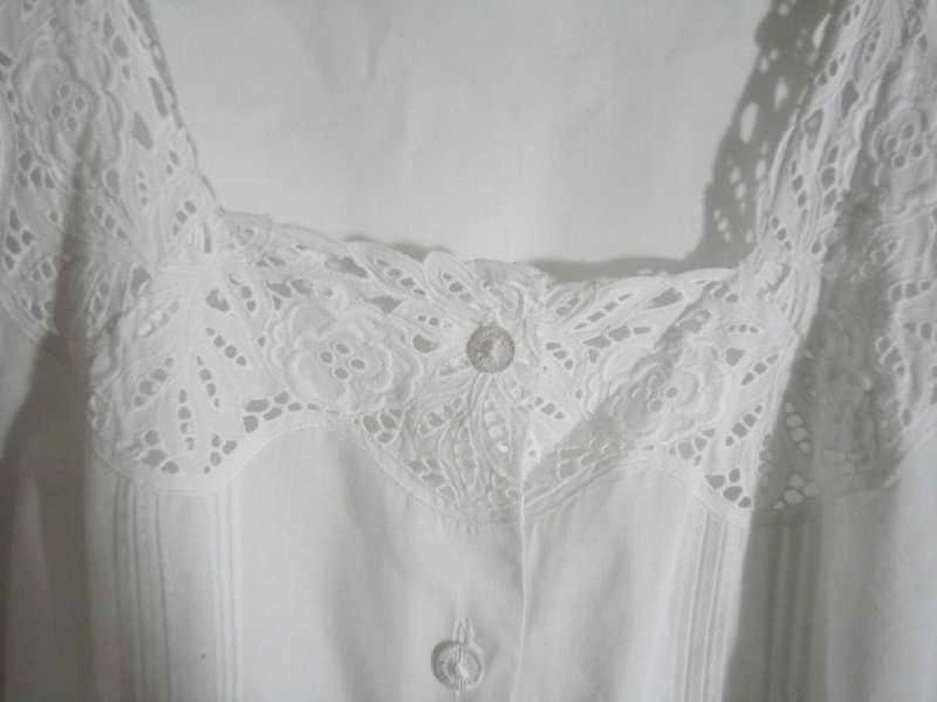 Bluse mit Puffärmeln Vintage 80er Gr, 42 Gr. M