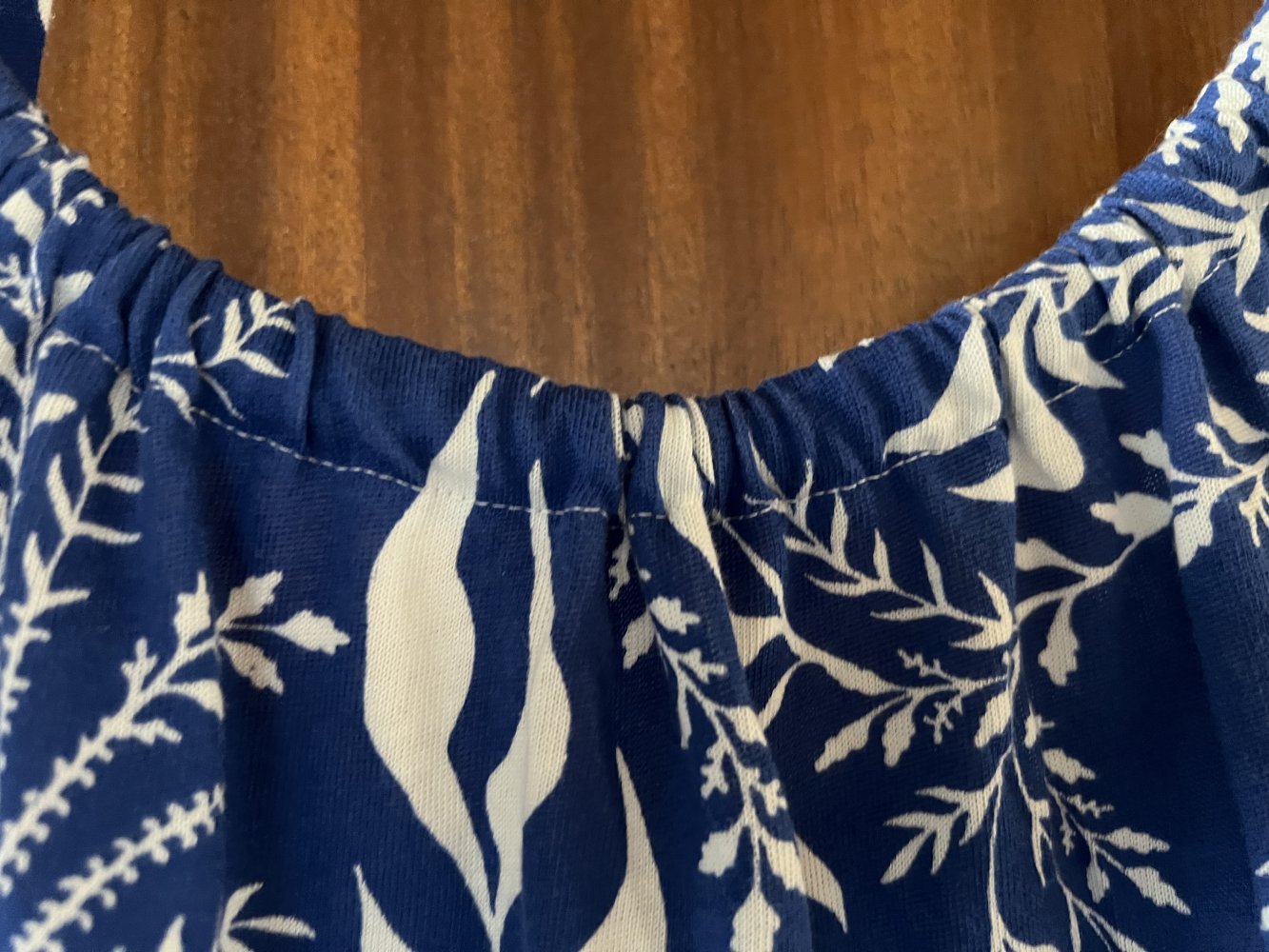 Kleid gemustert 
