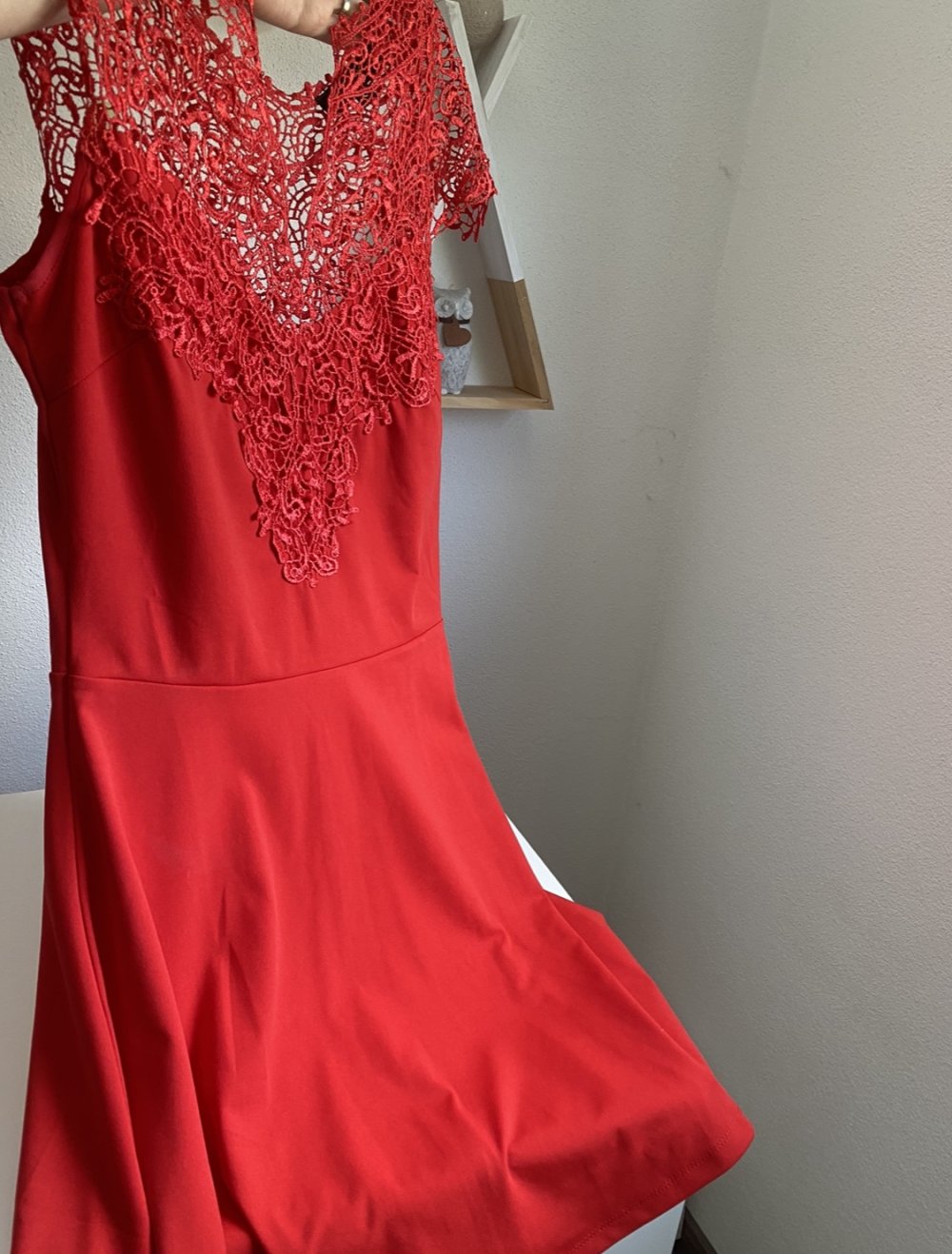 sexy Spitzenkleid gr s