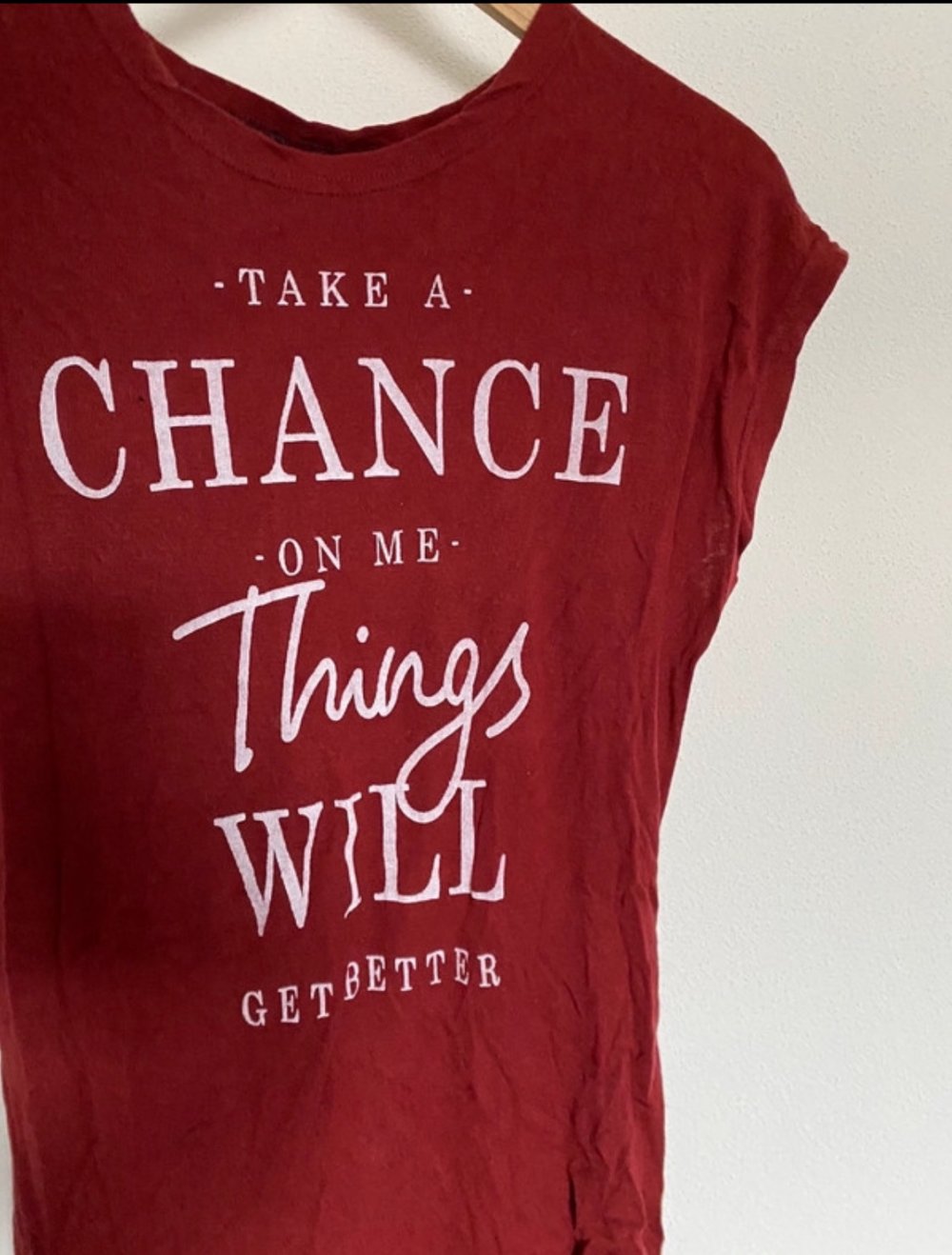 baumwoll t Shirt mit Spruch