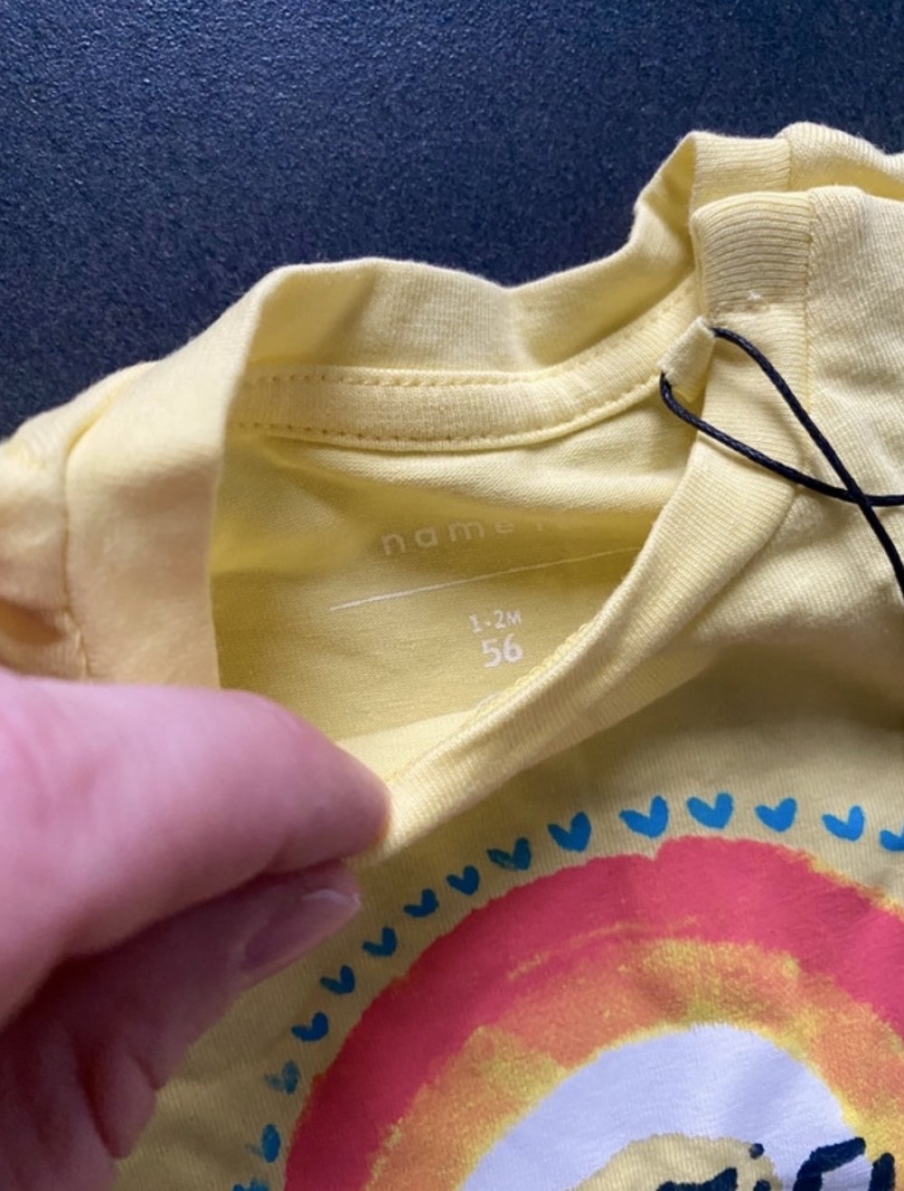 newborn Body Regenbogen gr 56