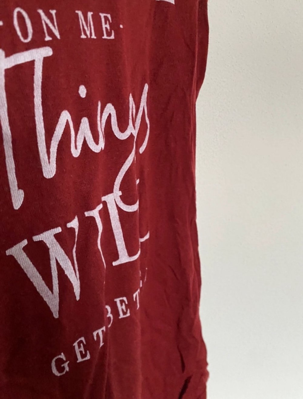 baumwoll t Shirt mit Spruch