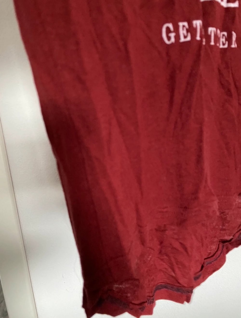 baumwoll t Shirt mit Spruch