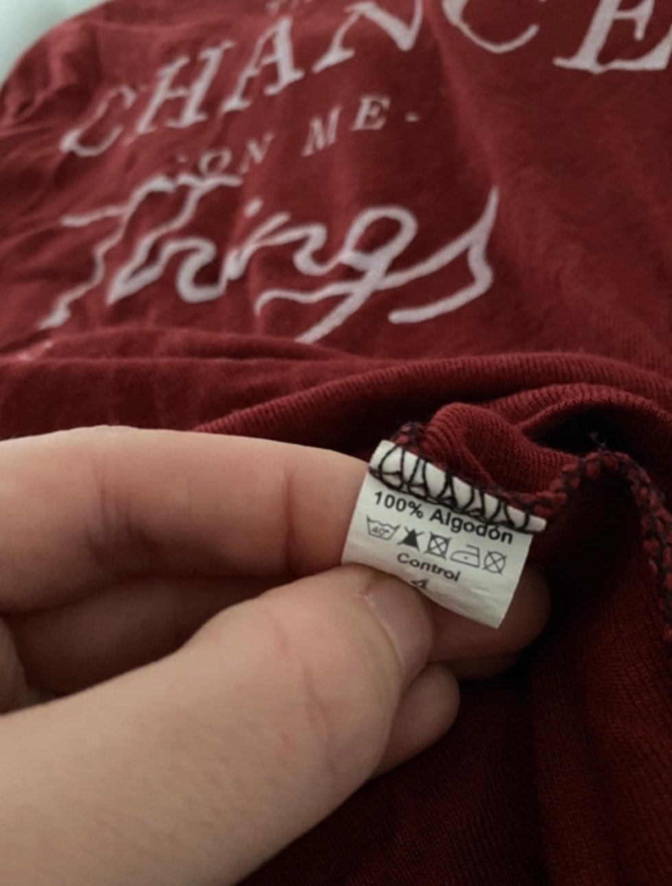 baumwoll t Shirt mit Spruch