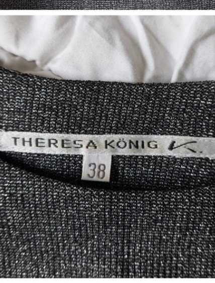 Damen Glitzer Top gr. 38 Theresa König
