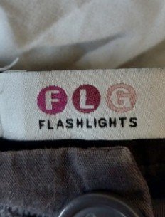 Damen Hose Grau gr. 17 Flashlights