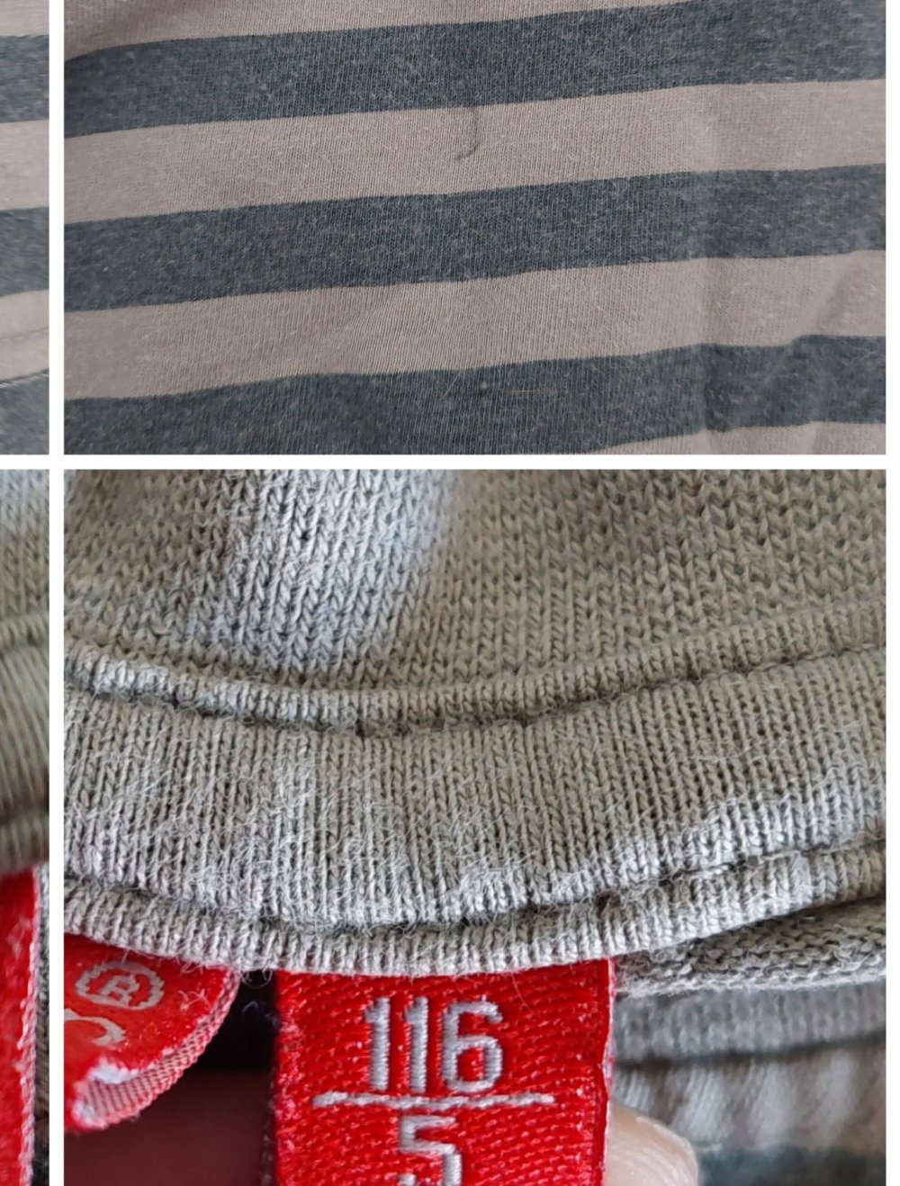 Jungen Shirt gr. 116 Blue seven kids