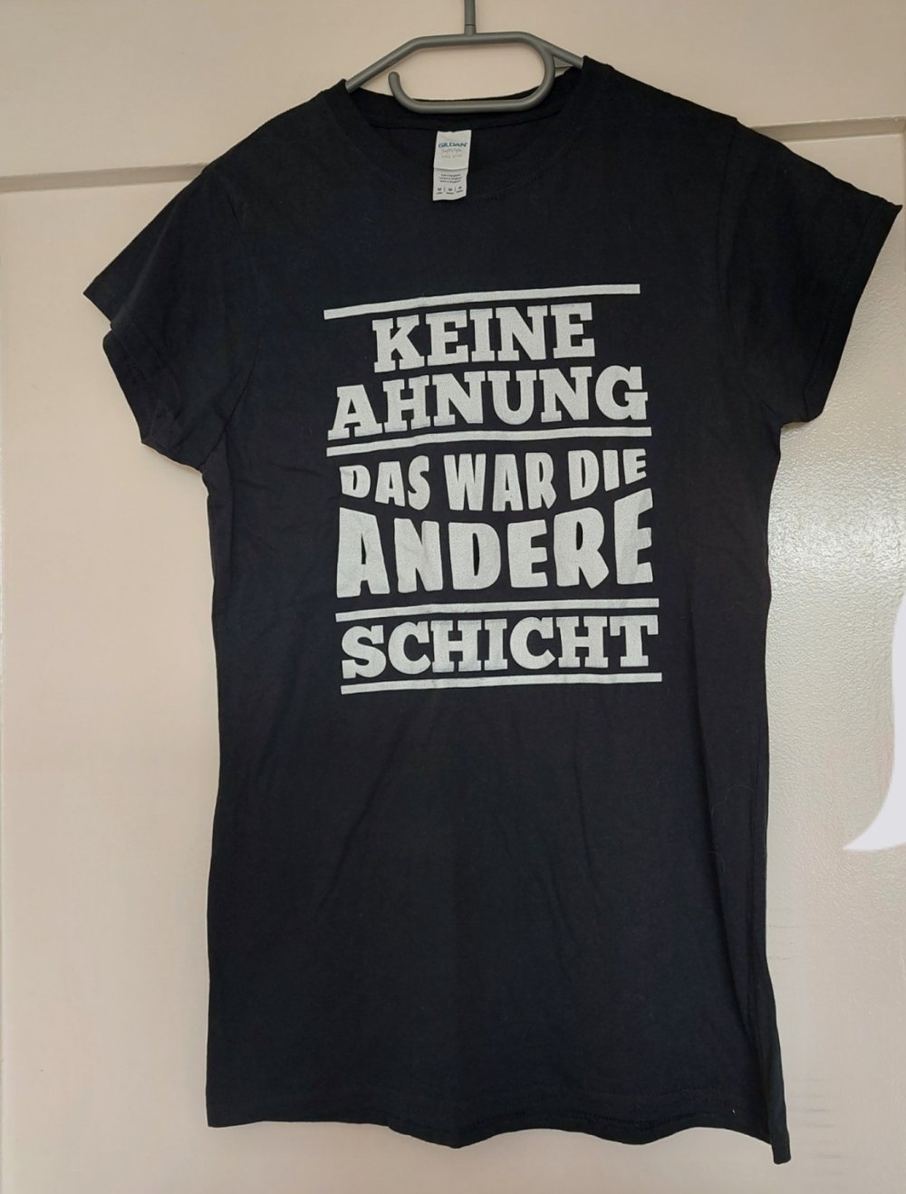 Damen Shirt Spruch gr. M Gildan