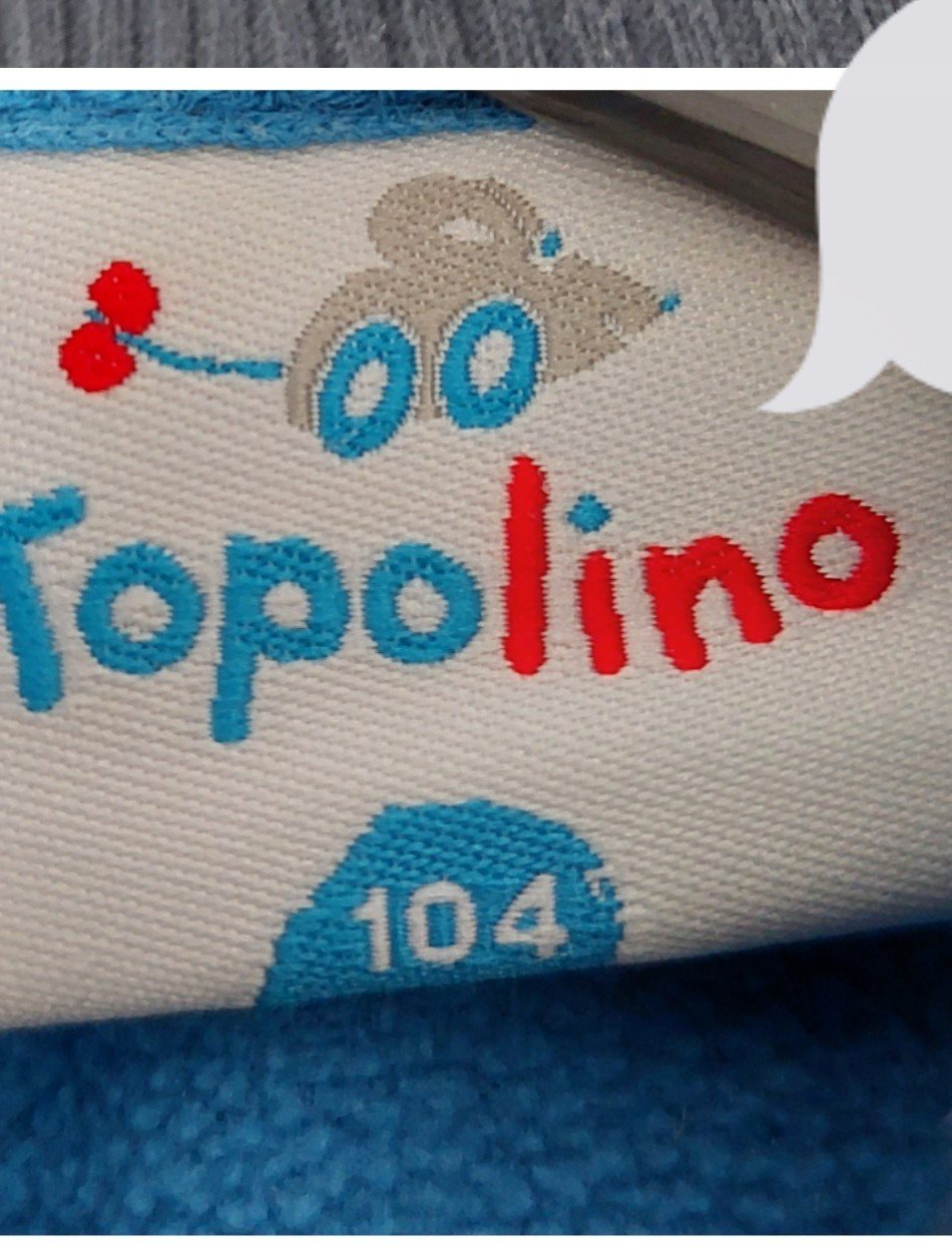 Jungen Jacke gr. 104 Topolino
