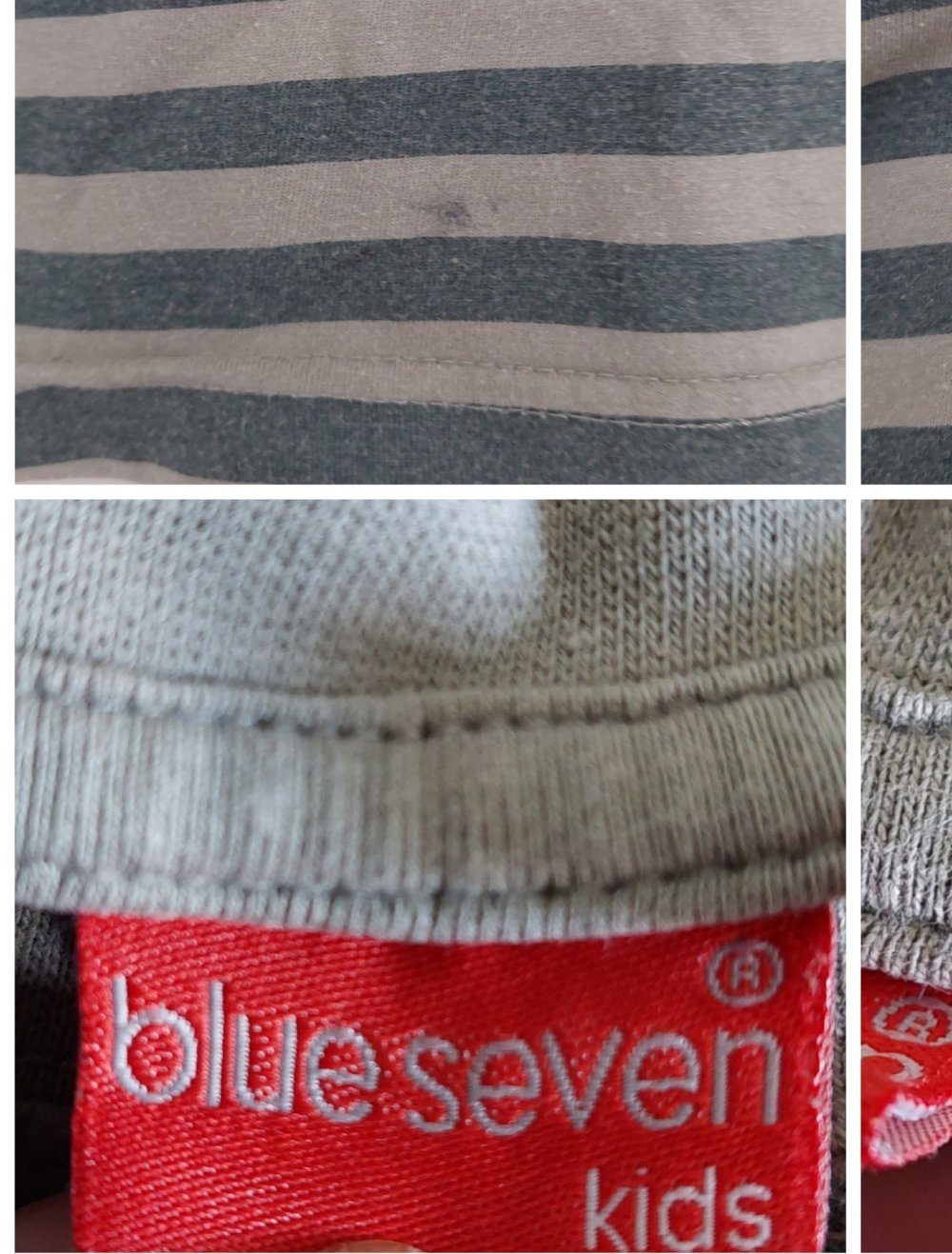 Jungen Shirt gr. 116 Blue seven kids