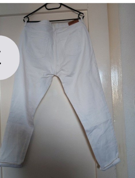 Damen Hose Weiß gr. 40 Janina