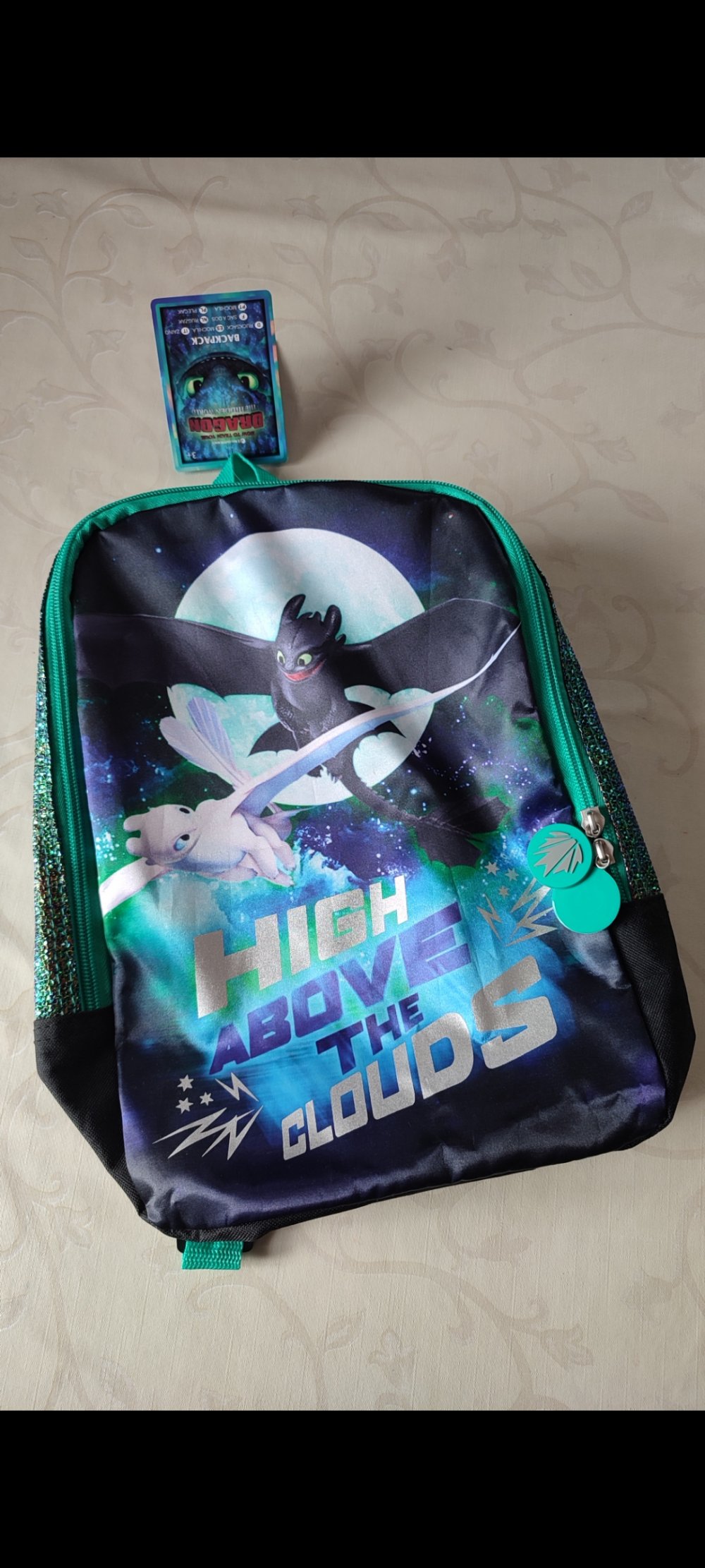 Neuer Rucksack mit Dragons 
