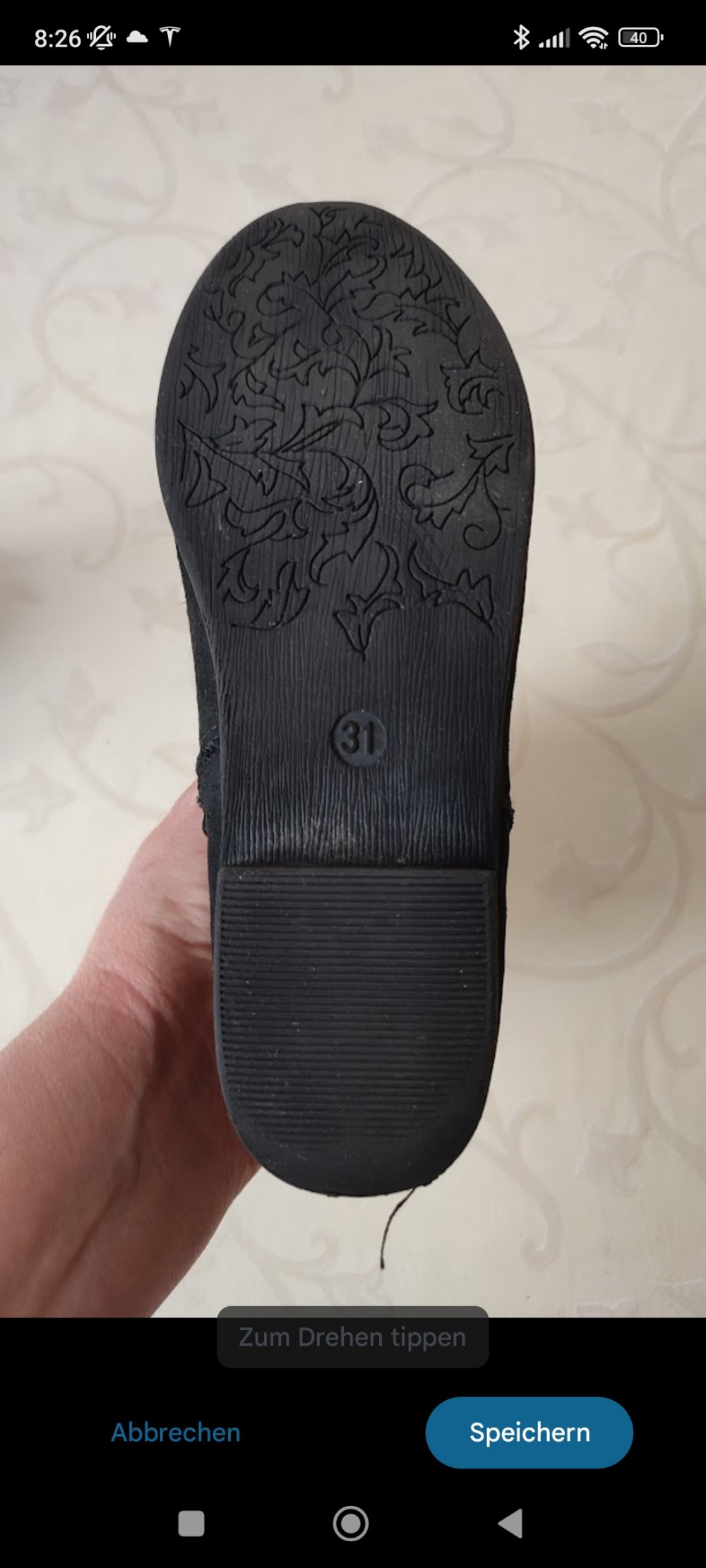 Schwarze Stiefelette Größe 