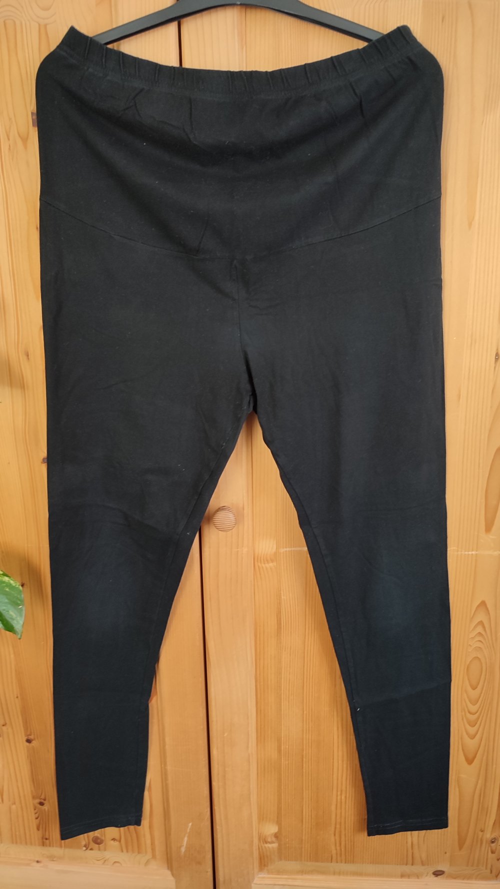 Schwarze Schwangerschaftsleggings