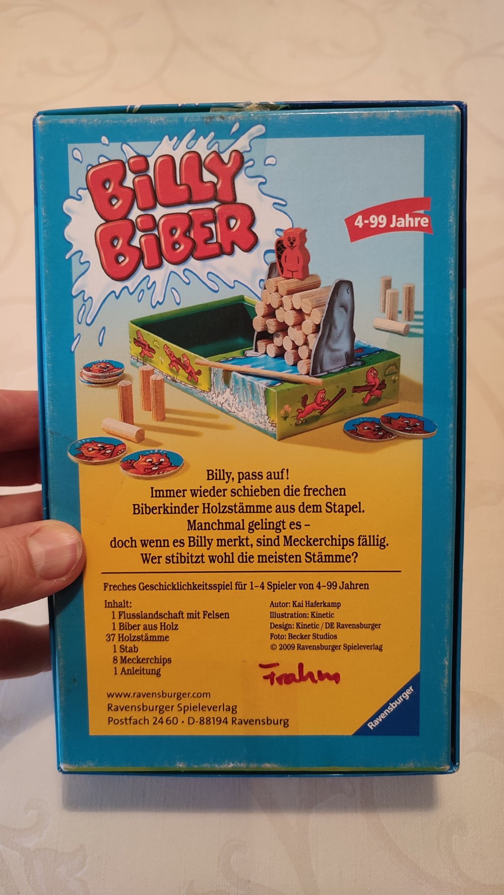 Spiel: Billy Biber 