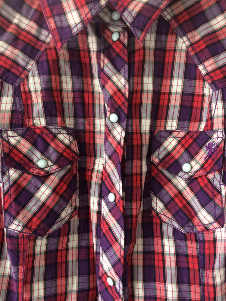 Karierte edc by Esprit Bluse, XS