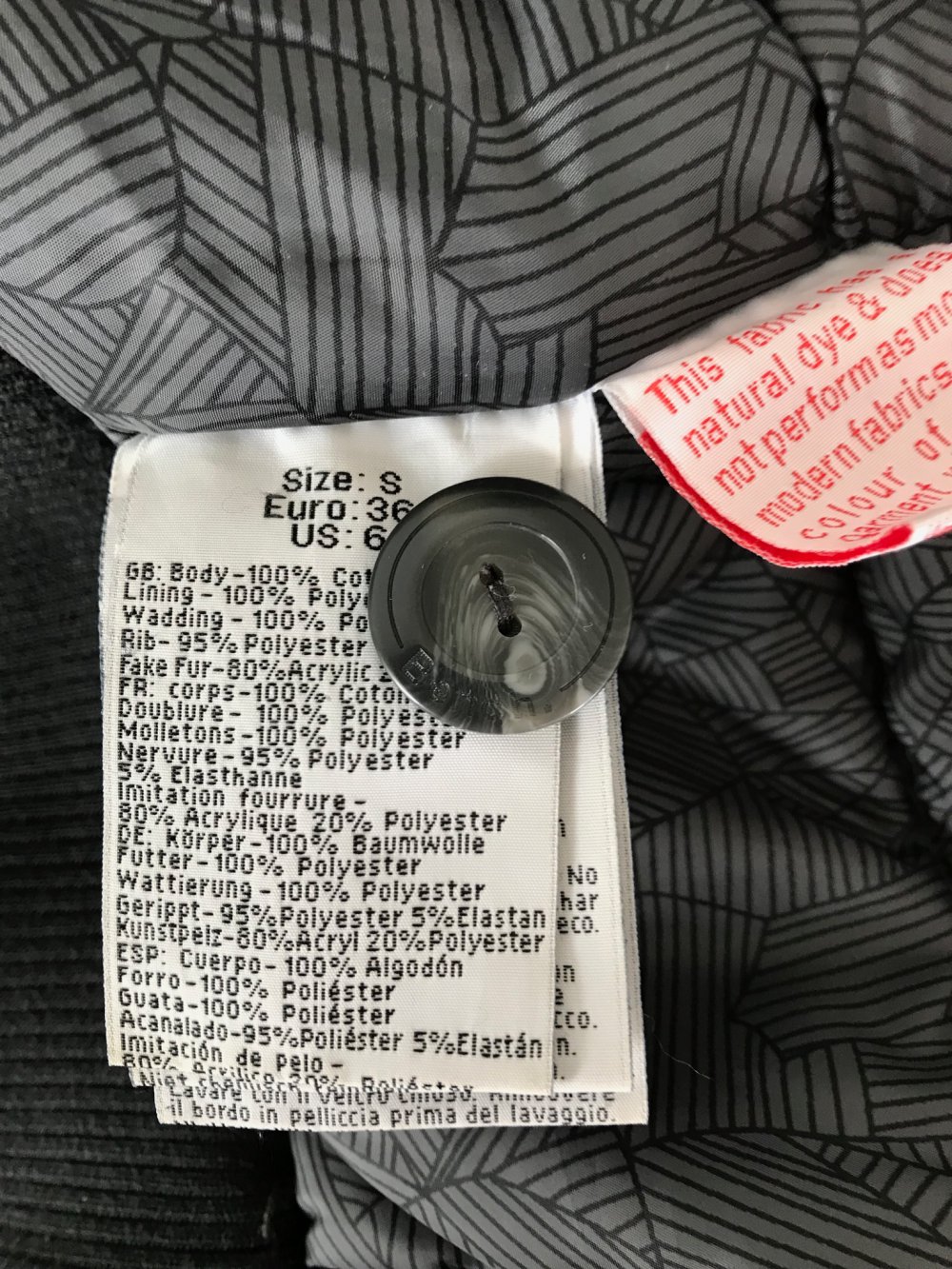 Bench Winterjacke mit Kunstfellkapuze 