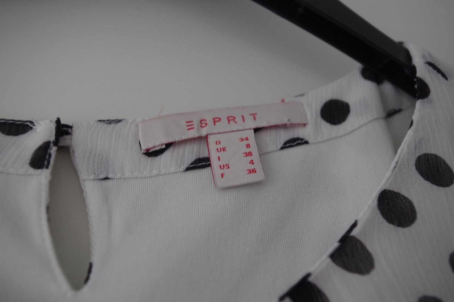 Gepunktete Esprit Bluse 