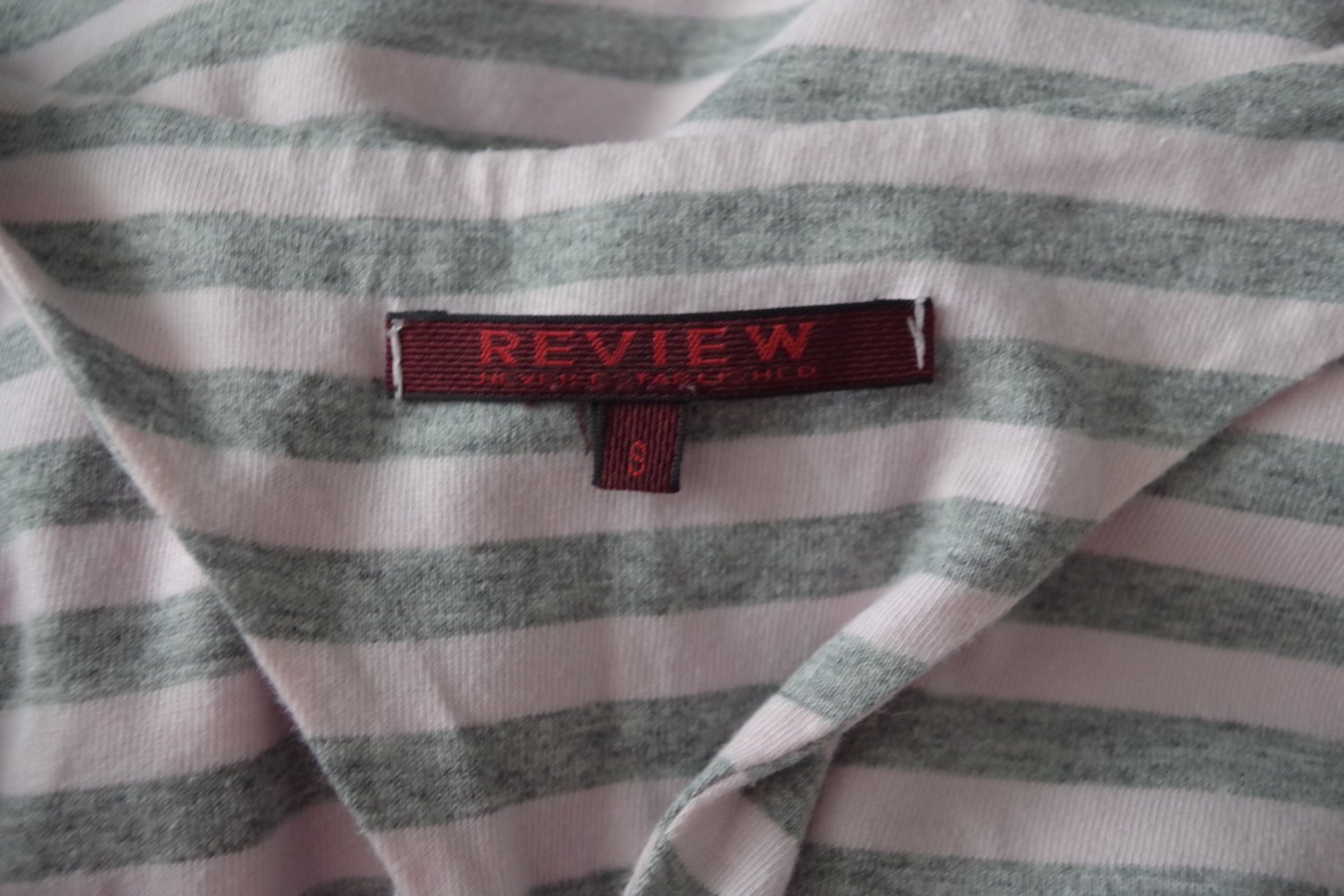 gestreiftes Review Top