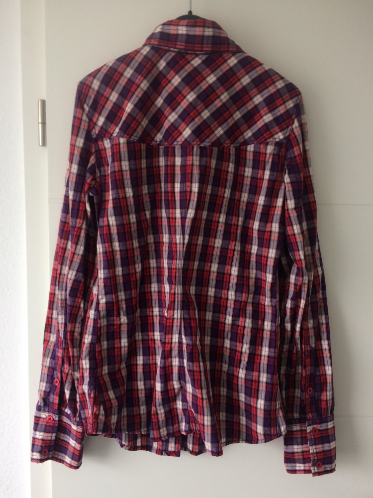 Karierte edc by Esprit Bluse, XS