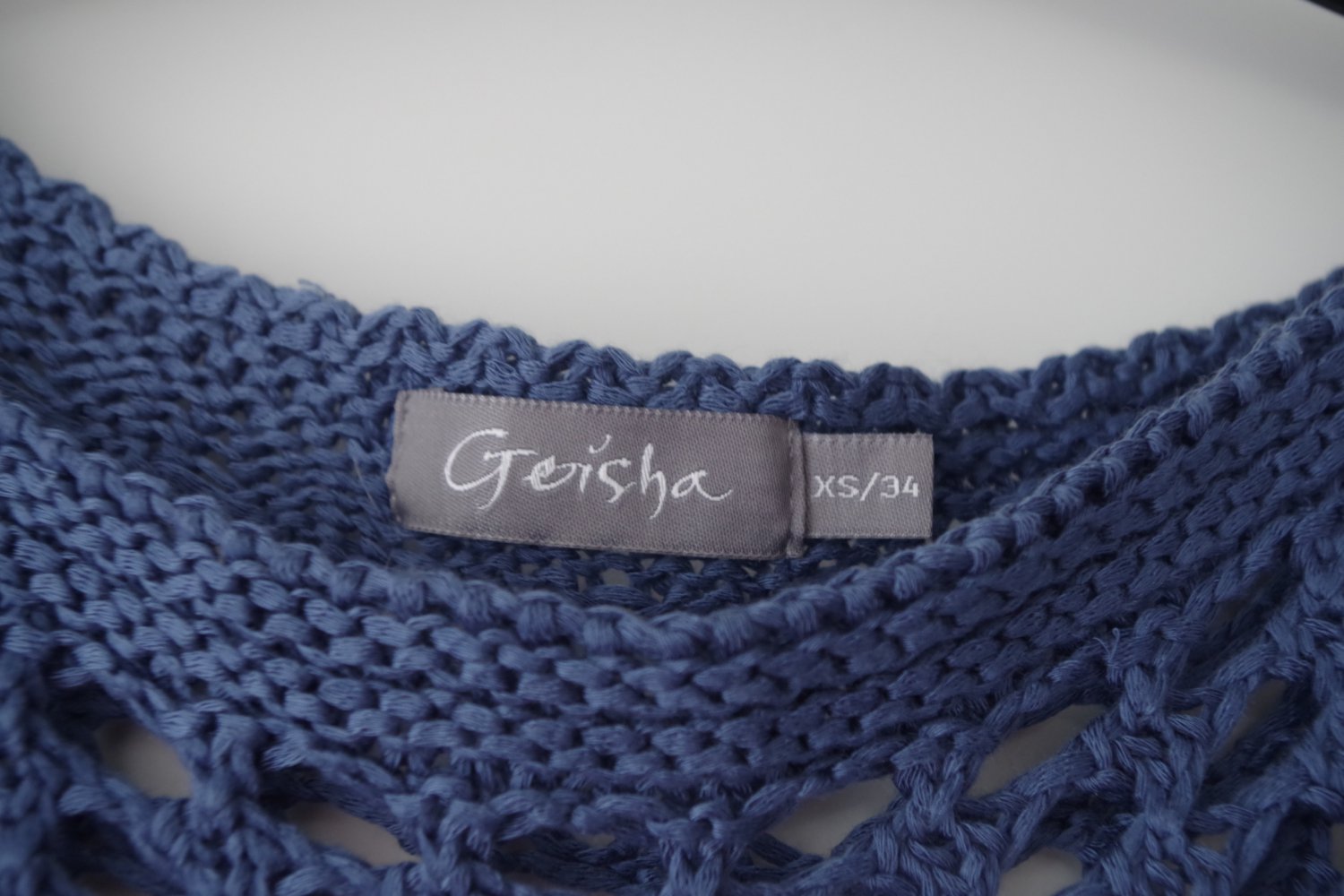 Geisha Strickpullover, Überzieher