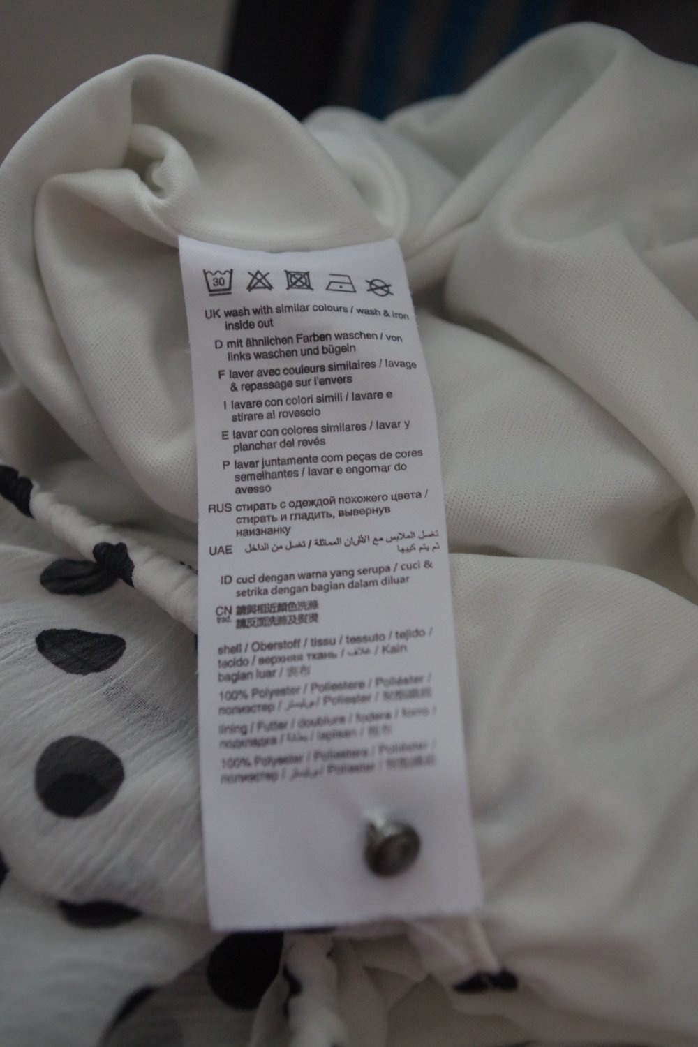 Gepunktete Esprit Bluse 
