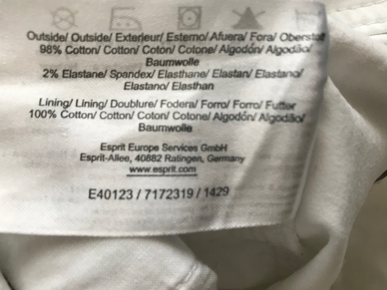 Weiße edc by Esprit Five Shorts