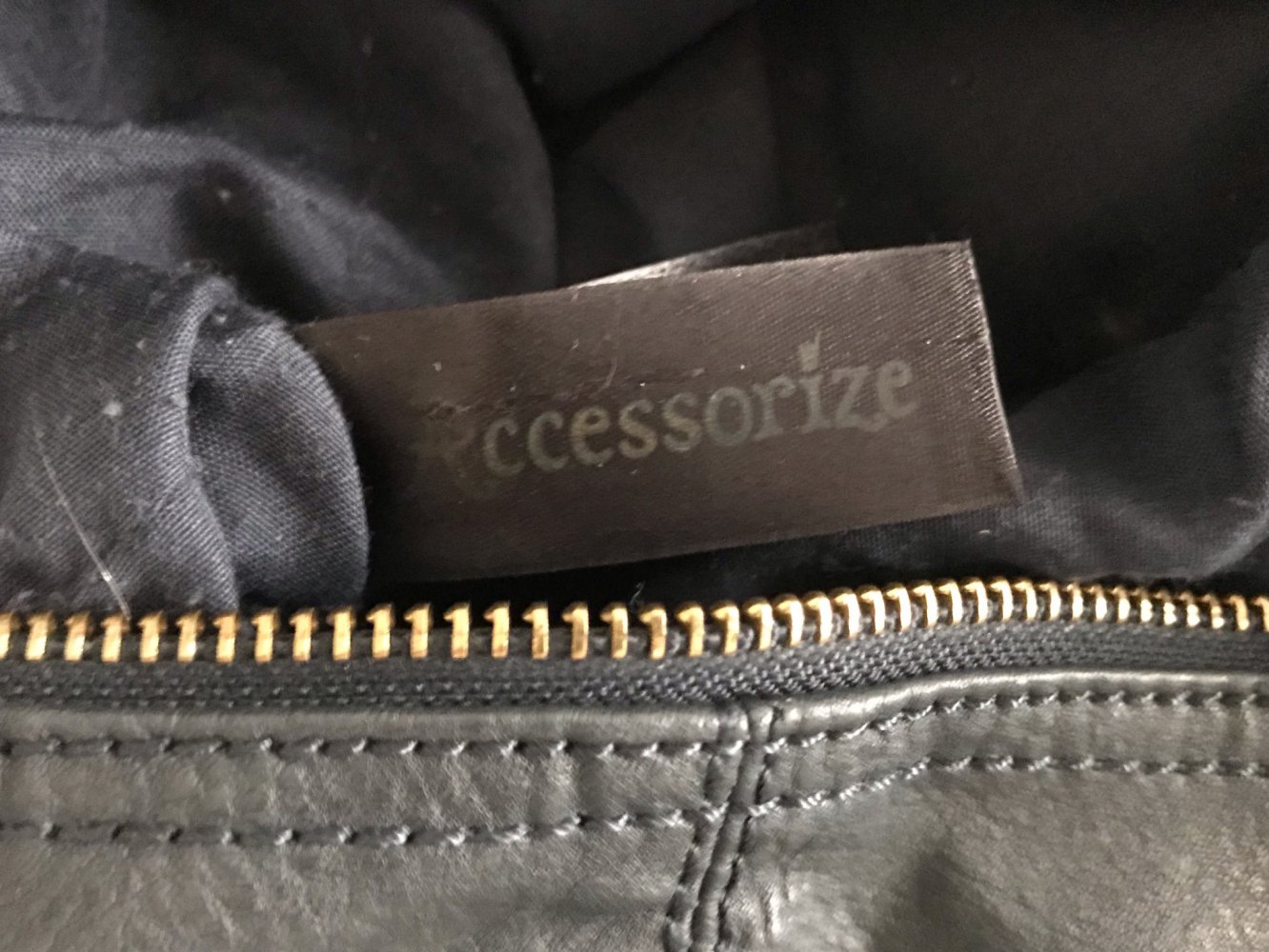 Blaue Accessorize Handtasche