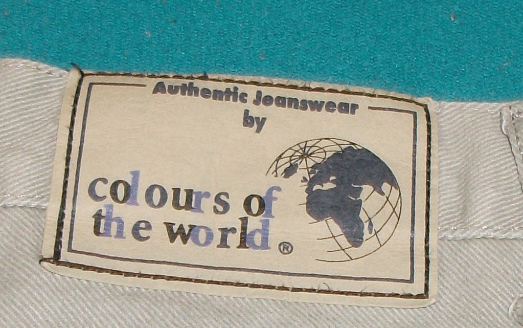 Graue Jeans Gr. 38  (Colours of The World)
