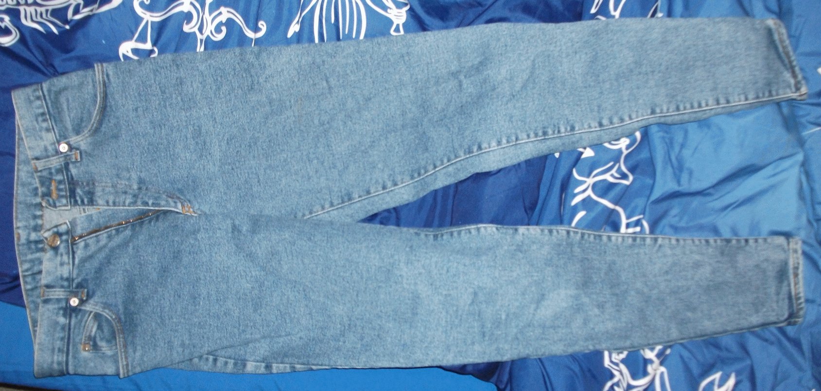 Blaue Stretch Jeans von Esprit Gr. 36