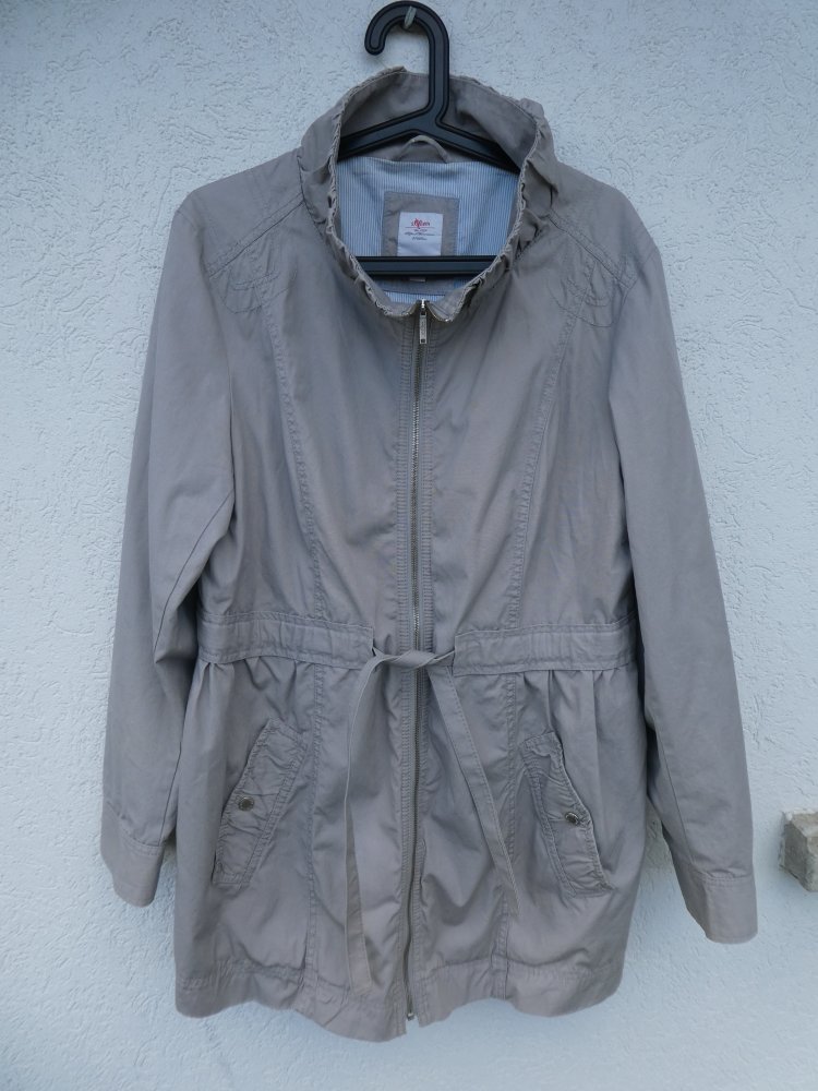 NEU – s.Oliver – Damen Jacke, hellgrau