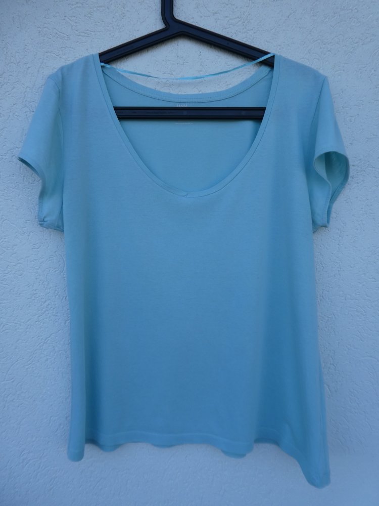 H&M  – T-Shirt, mint – Gebraucht