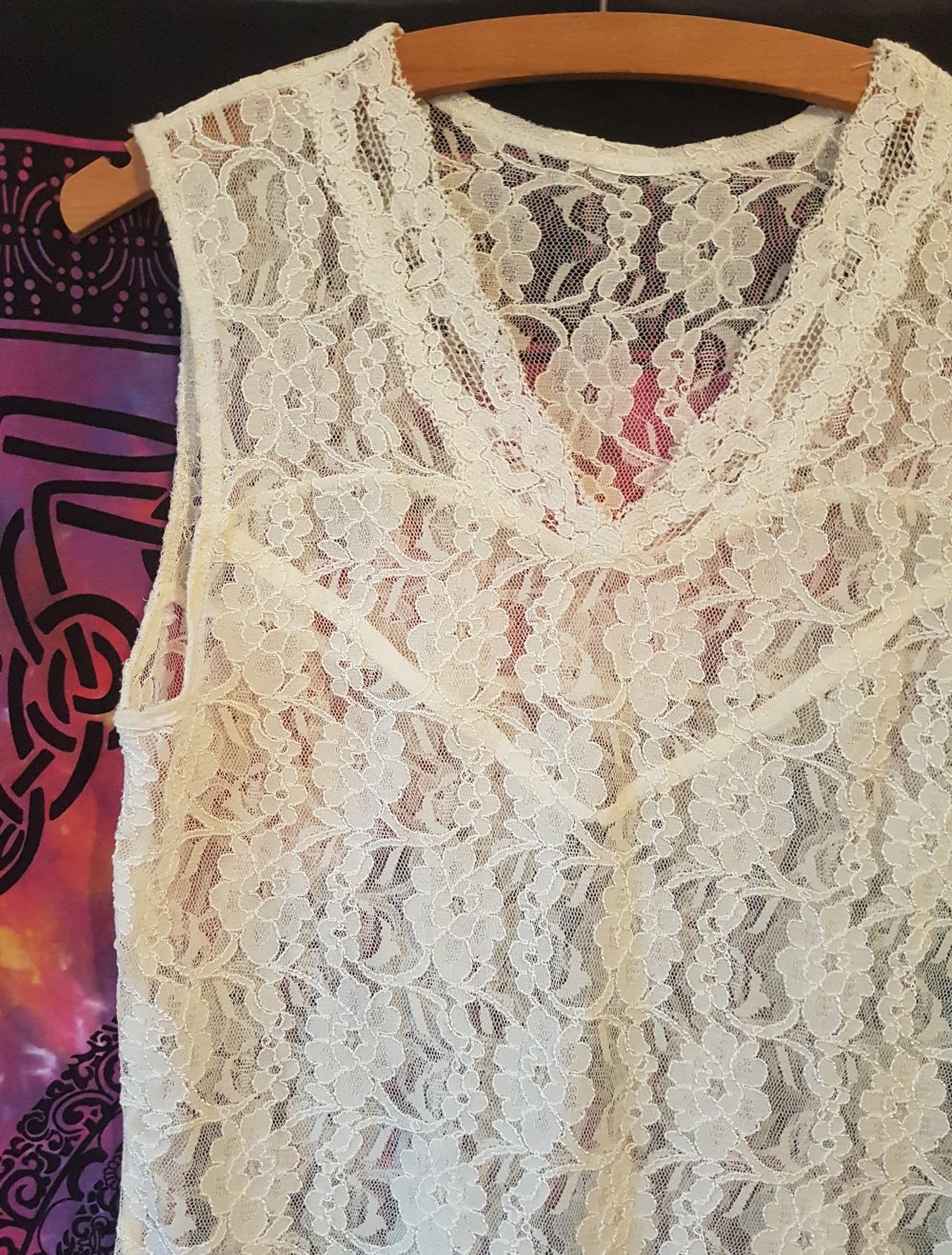 Spitzenkleid - S - H&M