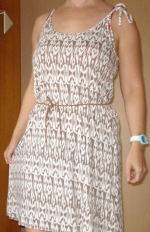 Strandkleid mit Spaghettiträgern