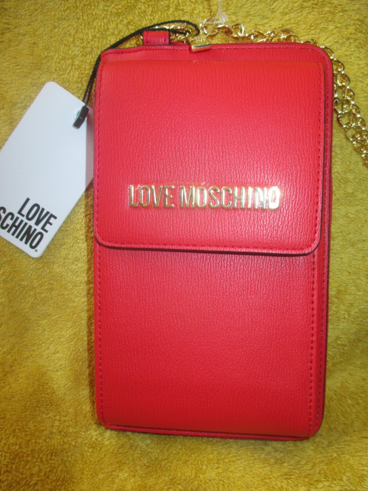 NEU mit ETIKETT * Echt * Leder Imitat Gold Ketten * GELDBEUTEL * GELDBÖRSE * PORTEMONNAIE * CLUTCH * HANDY TASCHE * SMARTBAG 