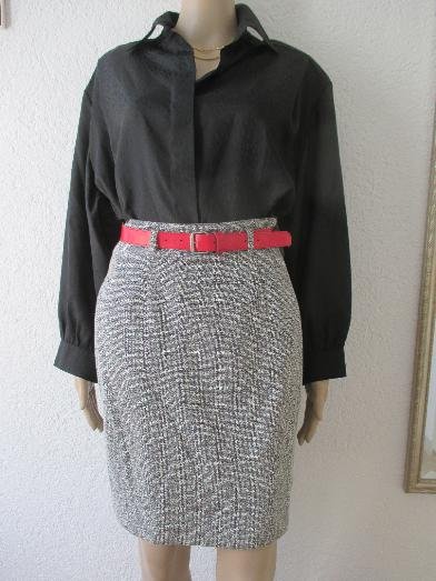 NEU * Edel * Pepita * Noppen * Sekretärinnen * Kostüm * Shift * High Waist * Mini- Rock 