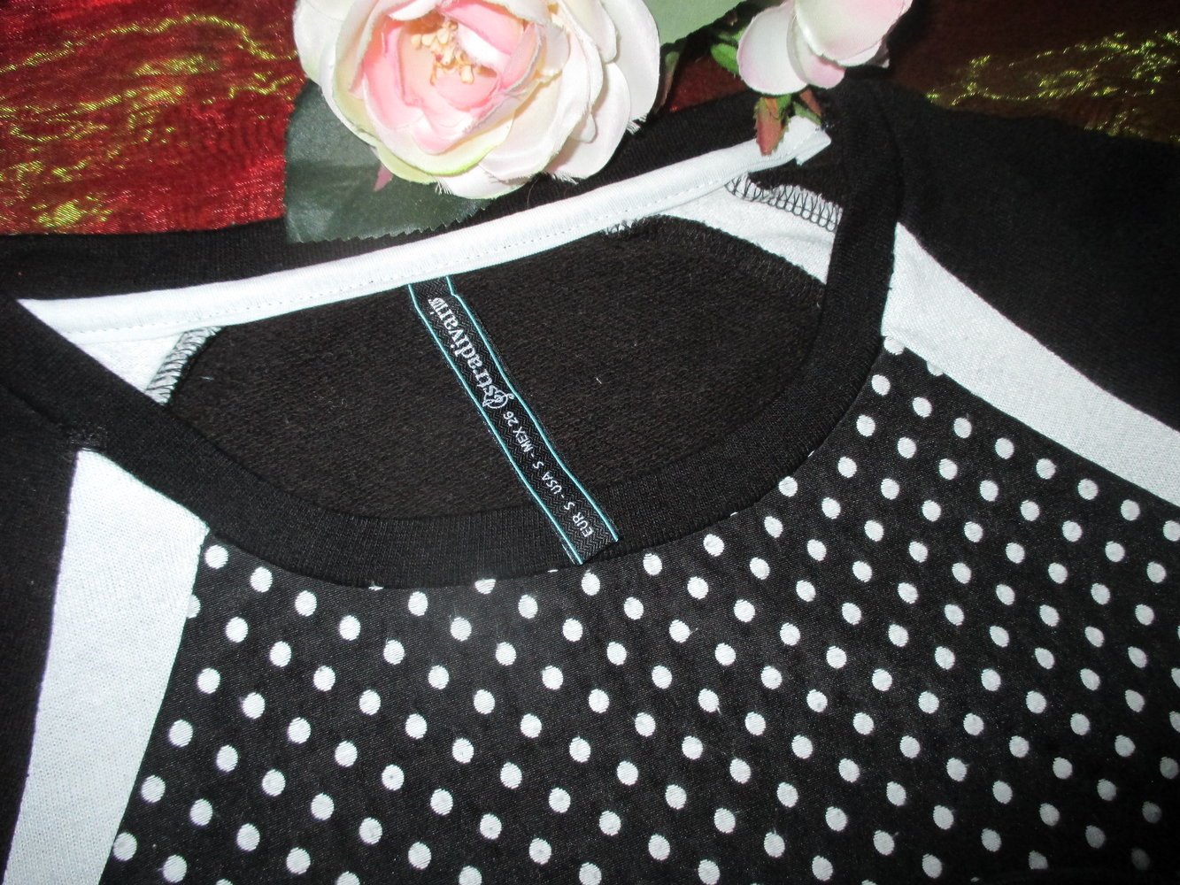 NEU * DESIGNER * Punkte * Polka Dots * Strick- Pullover 