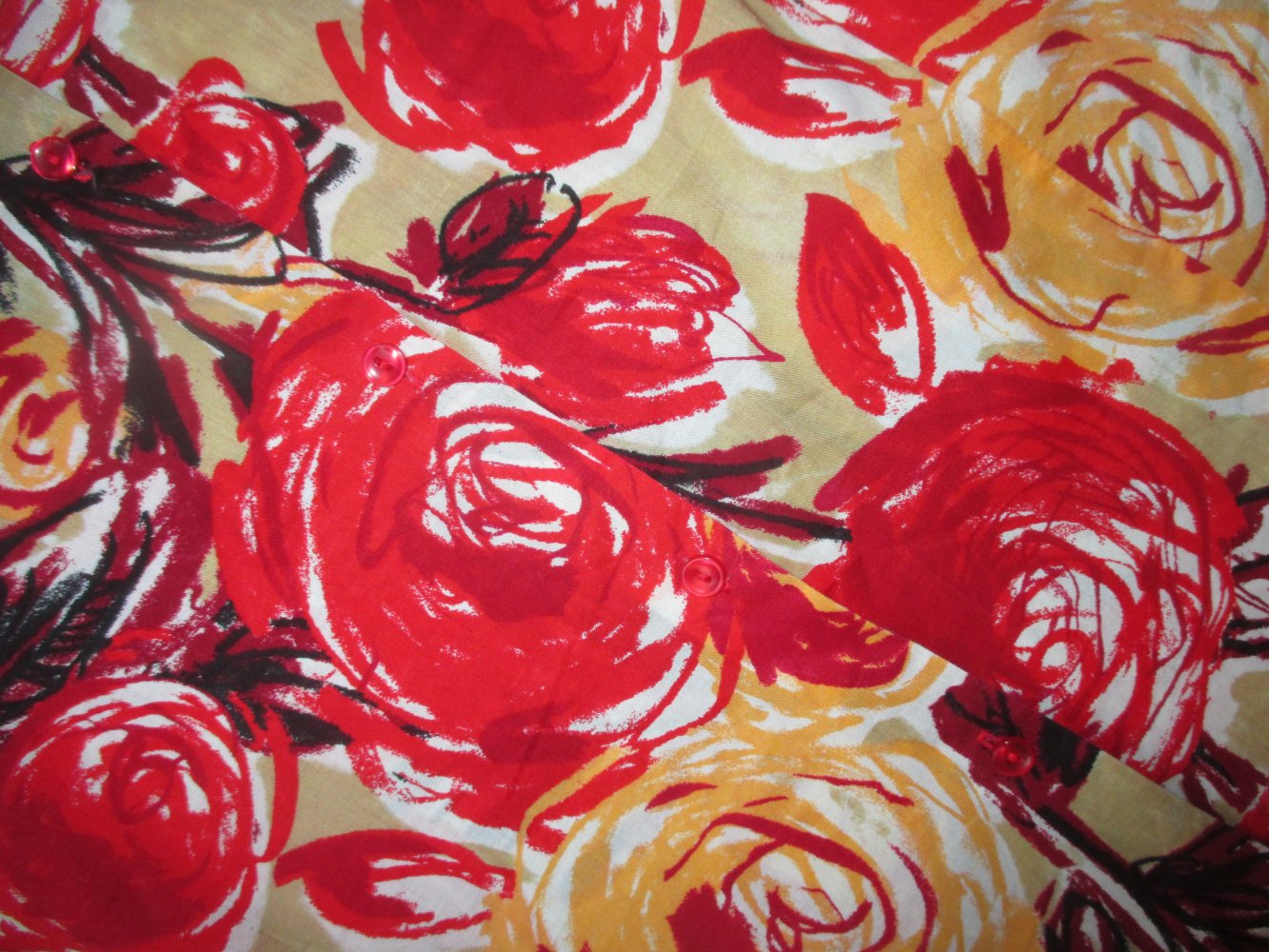  NEU mit Etikett * Rosen * Blumen * Blüten * Flower- Power * Langarm * Hemd- Bluse 