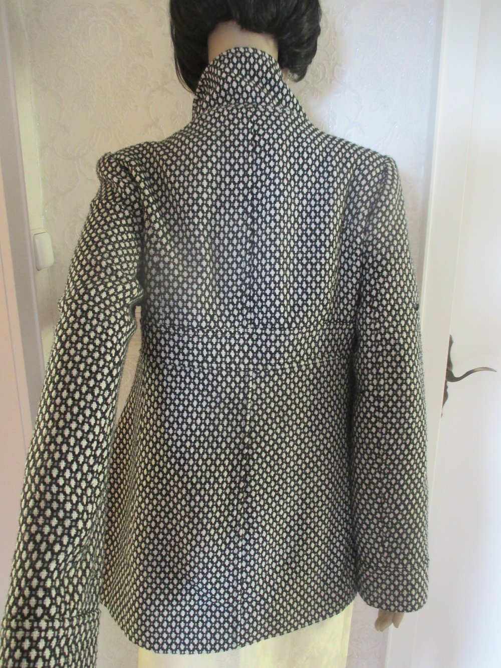 NEU * Retro * Vintage- Style * Punkte * Polka Dots * Wolle * Jacke 