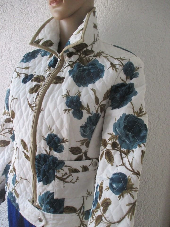 NEU * Elegant * Romantik * Rosen * Blumen * Blüten * Flower- Power * Stepp * Jacke 