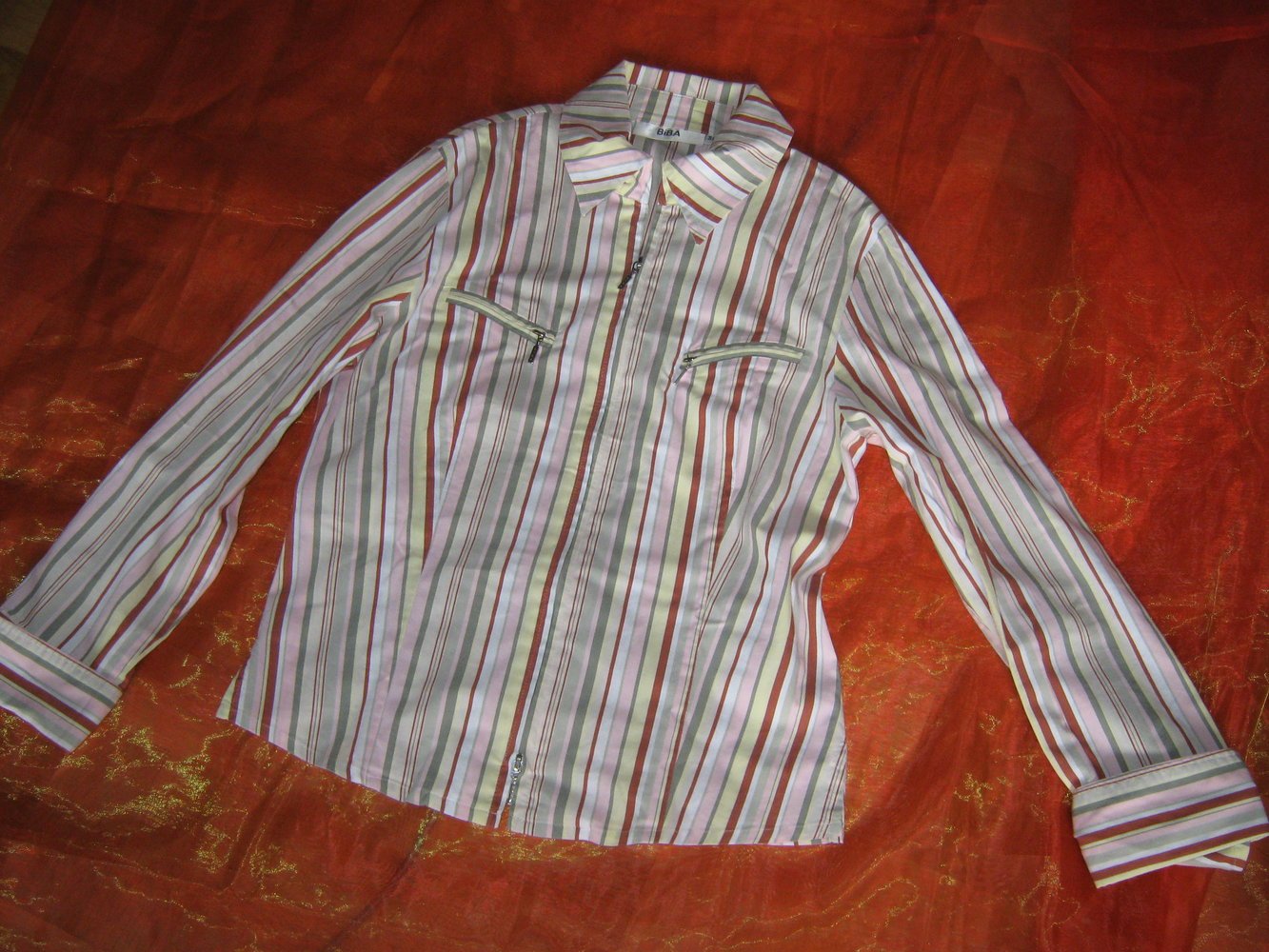 NEU * Elegant * apart * Original VINTAGE * Business * Freizeit * Streifen * Hemd- Bluse 