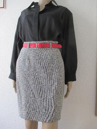 NEU * Edel * Pepita * Noppen * Sekretärinnen * Kostüm * Shift * High Waist * Mini- Rock 