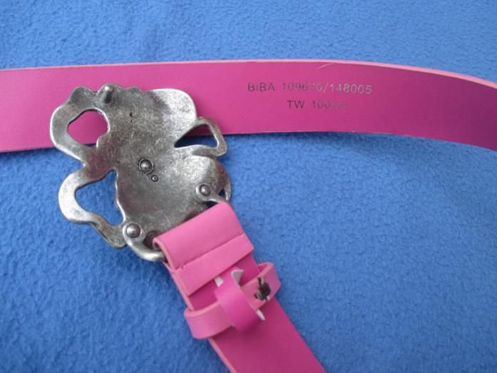 NEU mit ETIKETT * 3D * Romantik * Blumen * Blüte * Flower- Power * Schmuck * Schnalle *  Leder * Taillien * Gürtel * im Boho- Style 