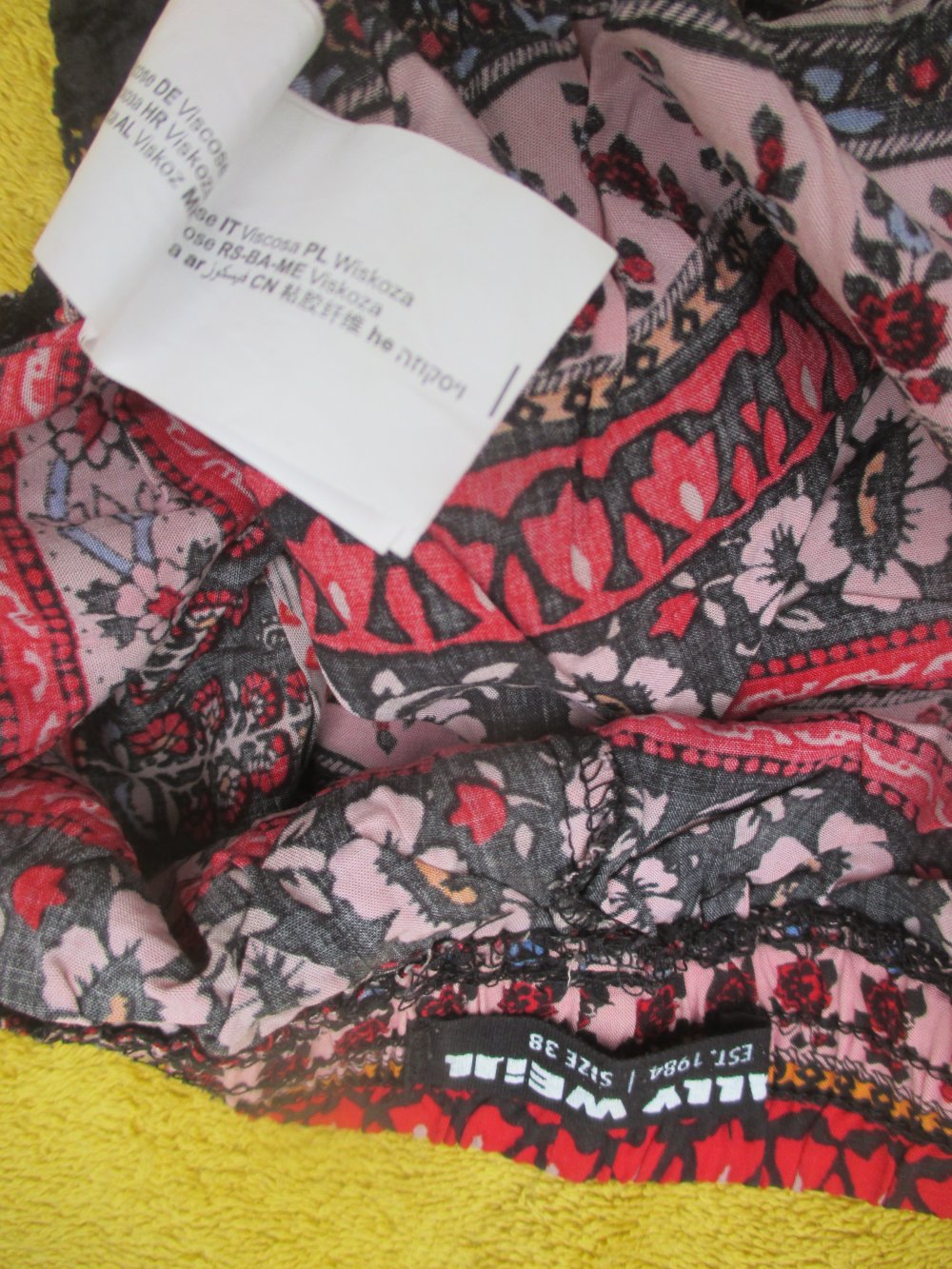 NEU * Häckel- Spitze * Boho * Gummizug * Reinschlüpf * High- Waist * Hotpants * Bermuda- Short * Hose 